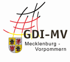 Logo der Geodateninfrastruktur Mecklenburg-Vorpommern