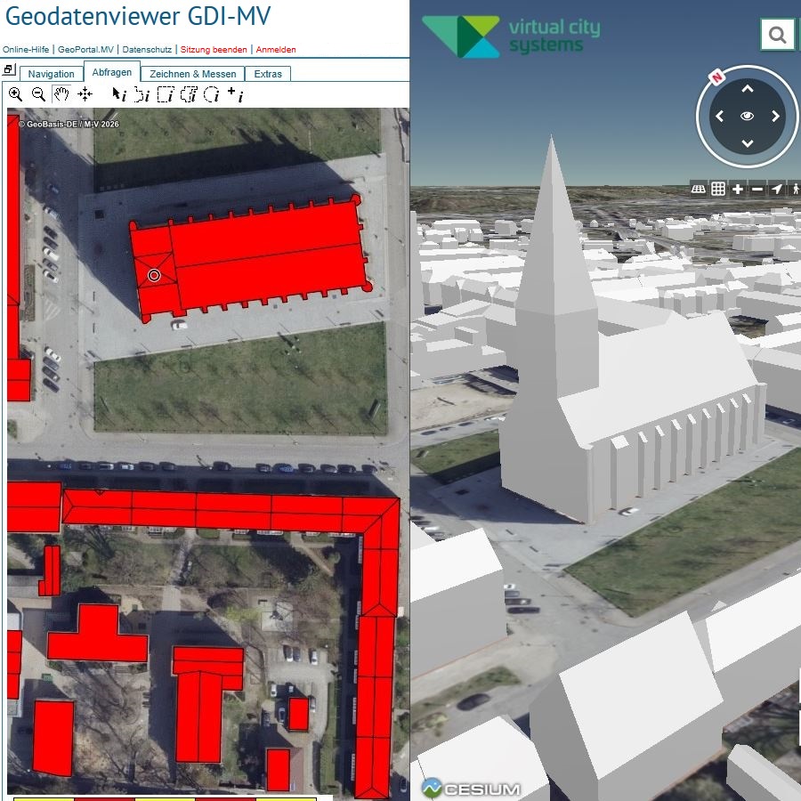 Logo: 3D Gebäude analysieren und abfragen