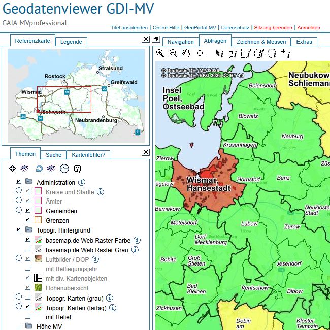 Logo: Breitbandausbau analysieren und abfragen
