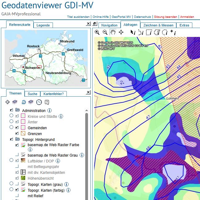 Logo: Geothermiedaten analysieren und abfragen