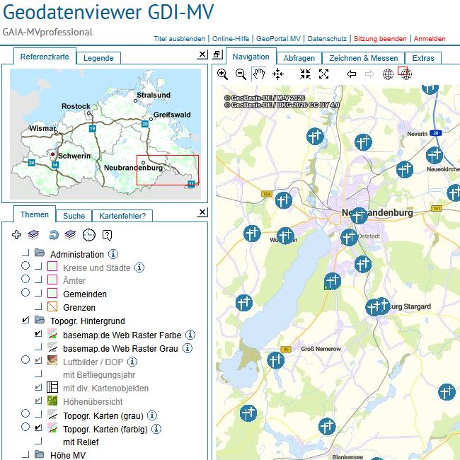 Logo: Kriegsgräberstätten analysieren und abfragen