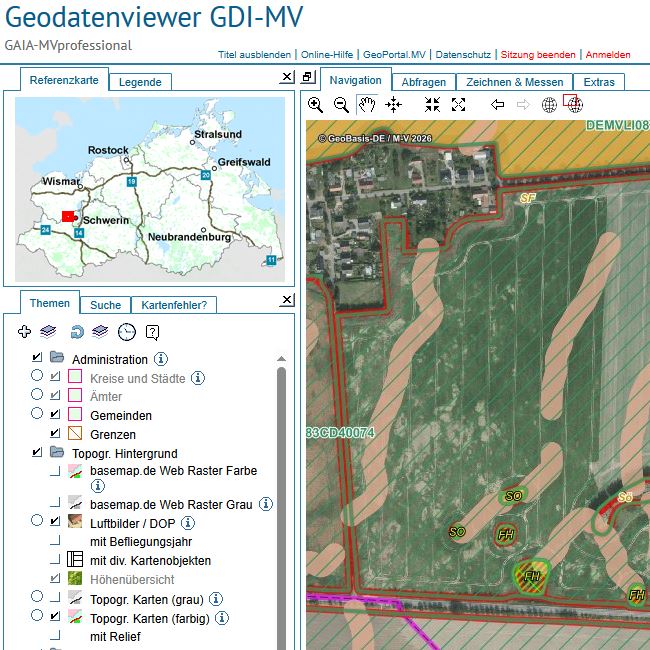 Logo: Landwirtschaftsdaten analysieren und abfragen