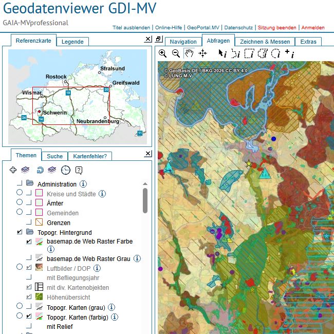 Logo: Naturschutzdaten im Web-GIS analysieren und abfragen