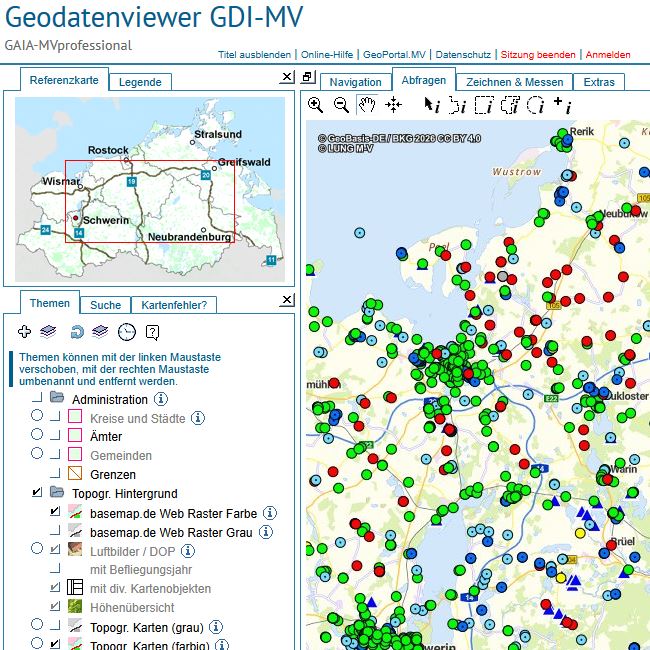 Logo: Wasserbuch im Web-GIS analysieren und abfragen