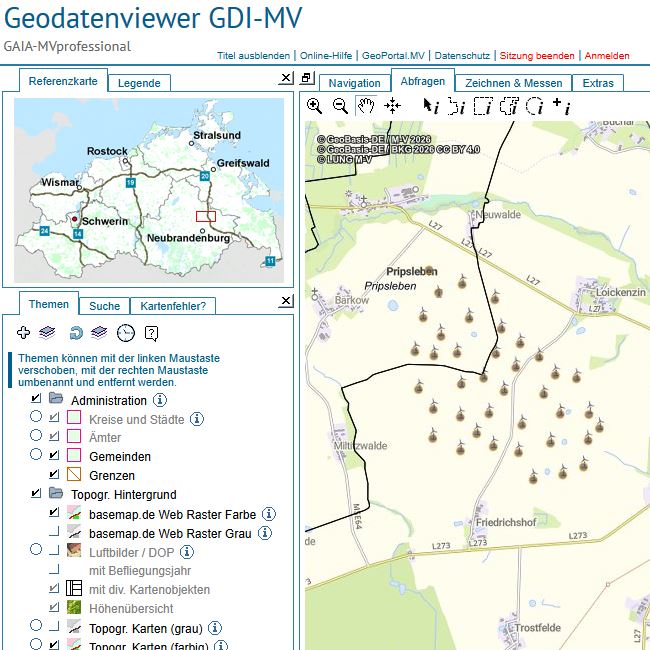 Logo: Windenergiedaten analysieren und abfragen