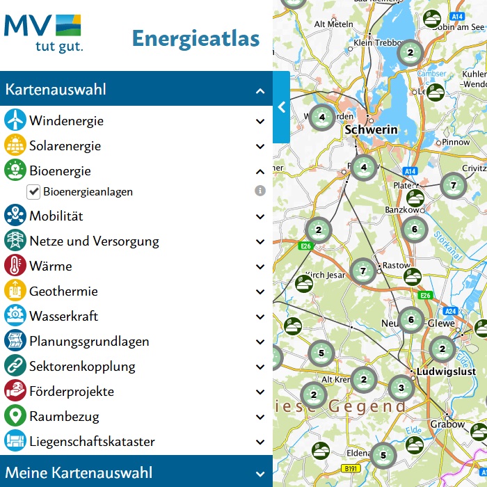Logo: Energieatlas M-V