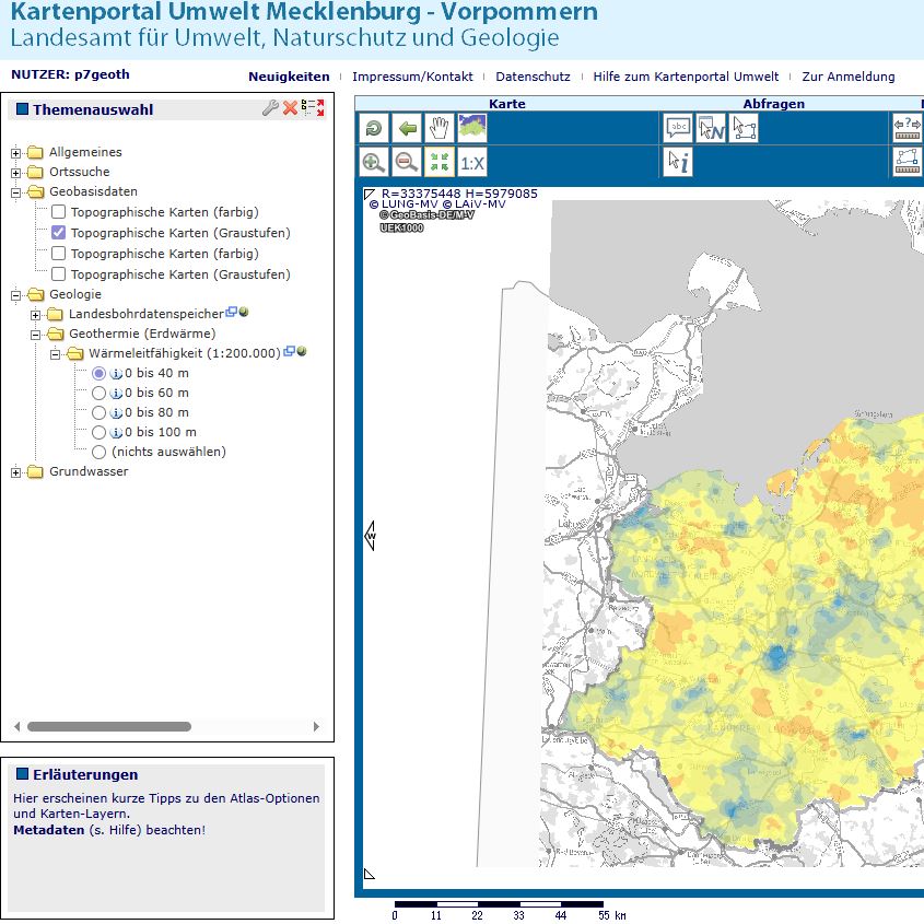 Logo: Geothermidaten im Kartenportal Umwelt M-V