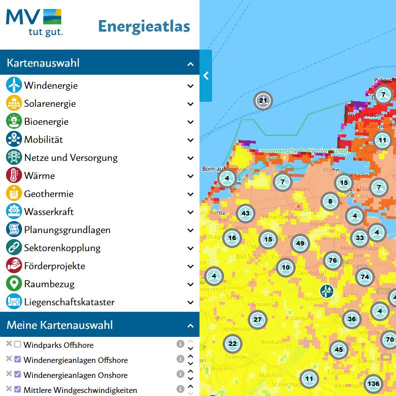 Logo: Energieatlas M-V
