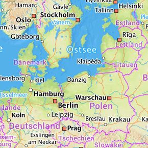 Themenkarte europaweite Webkarte Vorschau