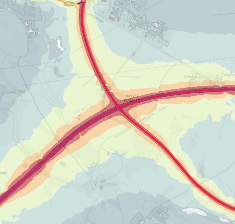 Themenkarte Lärmkartierung Vorschau