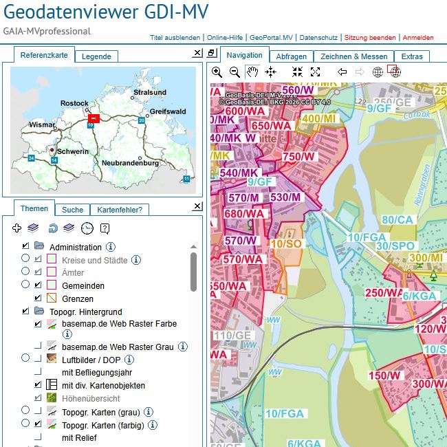 Logo: Bodenrichtwerte abfragen