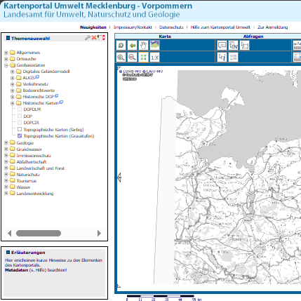 Logo: Kartenportal Umwelt